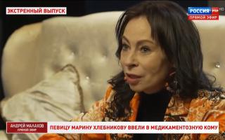'Прямой эфир' 19.11.2021: Пожар в доме певицы. Марина Хлебникова в коме