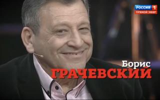 'Прямой эфир' 15.01.2021: Борис Грачевский. Неизвестное интервью