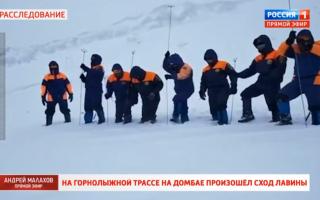 'Прямой эфир' 20.01.2021: За минуту до смертельной лавины на Домбае