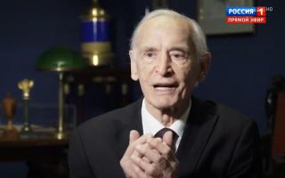 'Прямой эфир' 29.01.2021: Василий Лановой. Прощание с легендой