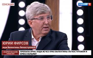 'Прямой эфир' 19.02.2021: Где находится прах Валентины Легкоступовой и Криса Кельми?