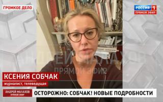 'Прямой эфир' 14.10.2021: Осторожно, Собчак! Новые подробности