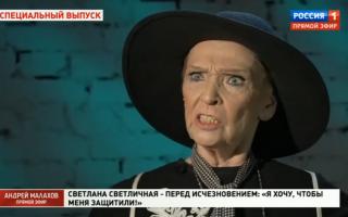 'Прямой эфир' 26.10.2021. Светлана Светличная перед исчезновением: 'Я хочу, чтобы меня защитили'